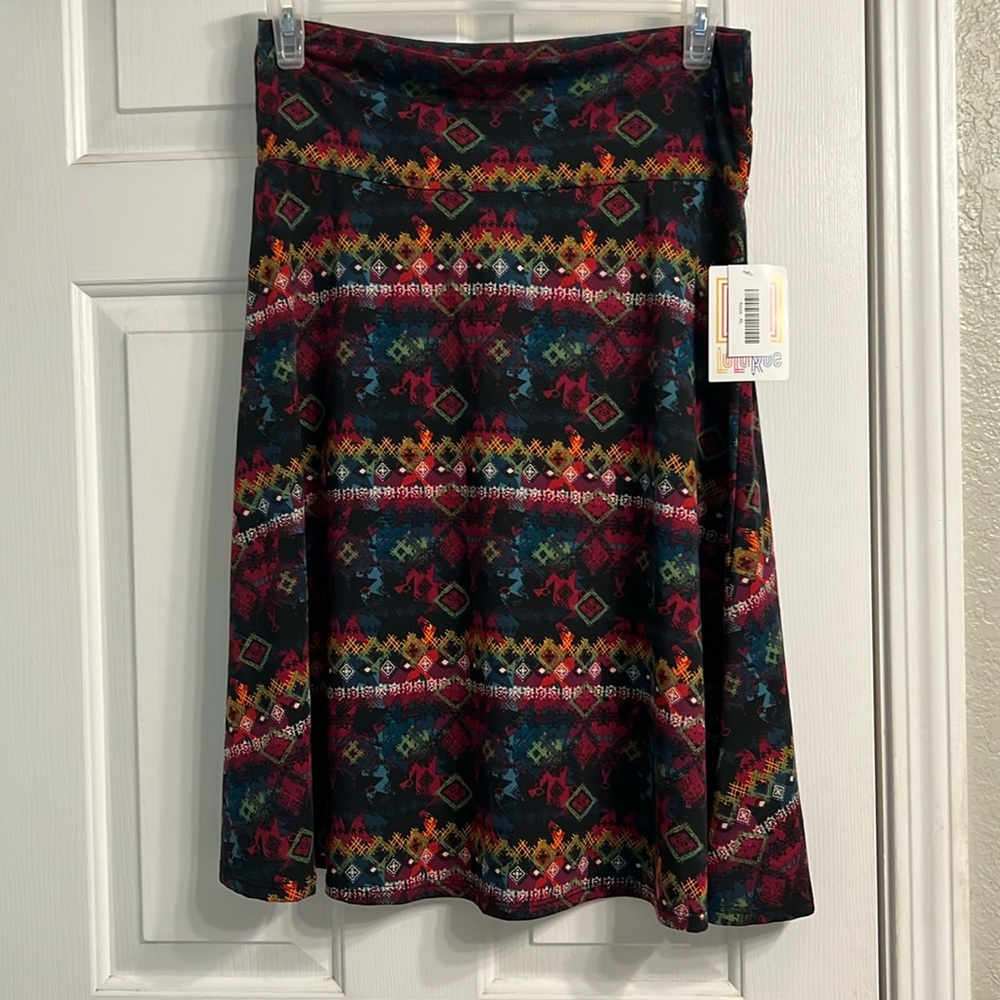 Lularoe xl azure skirt